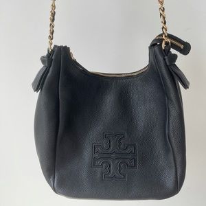 Leather Tory Burch Shoulder Handbag
